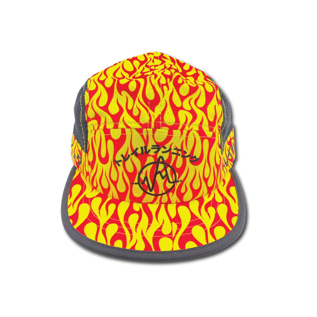 Oni Flames 6 Panel Trail Hat